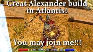 Titan Quest: ATLANTIS Great Alexander goes to Atlantis, open game for multiplayer!