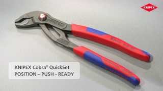 Cobra Quick Set Knipex 87 21 250 EN