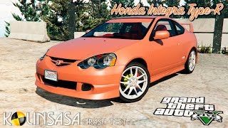GTA 5 Crash test - Honda Integra Type-R