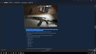 PUBG PC 1 0 Update #8 New Weapon Skin System + 2 Weapon Skins Crates