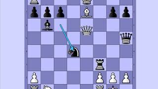 Podsećanje na Anastazijin mat ● BAYER vs FALKBEER ● Evans gambit  # 1429