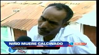 Bebe de 11 meses muere calcinado en Santiago