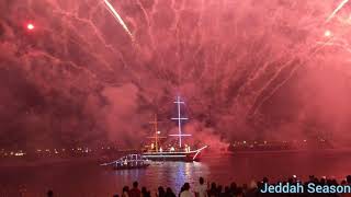 Pirates light show, Obhur - Jeddah Season