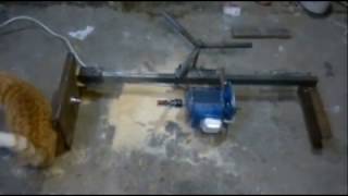 Самодельный токарно-сверлильный станок / Homemade lathe-drilling machine