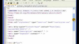 PHP - Includes and navigation - 1