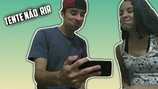 DESAFIO : TENTE NÃO RIR | - Gui & Aymme