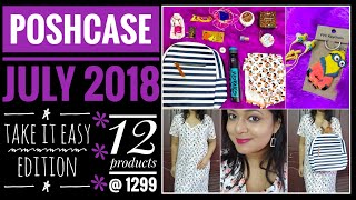 Posh Case July 2018 | Take It Easy Edition | Discount Code | Unboxing and Review