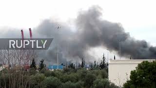 Syria: Smoke rises from Latakia port following alleged Israeli airstrike