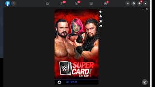 How to PLAY WWE SUPERCARD on FACEBOOK (PC/MAC) !! 2021