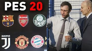 PES 2020 Demo Clubs + Master League New Features