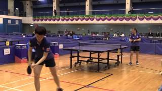 2016 女甲 杜凱琹 vs 李皓晴 R#5 ⓒ 2016 hkttf.com 乒乓論壇