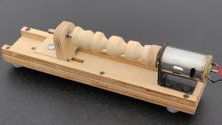 Making Mini Wood Working Lathe Machine