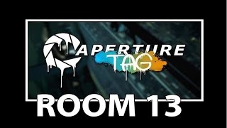 Aperture Tag The Paint Gun Testing Initiative room 13 walktrough