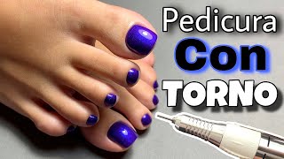 Pedicura con brocas | pedicura con torno | materiales nuevos