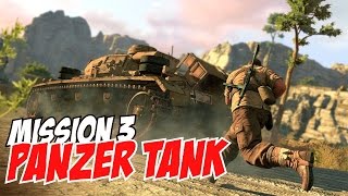 Sniper Elite 3 - How to Destroy the PANZER TANK (Mission 3)