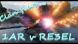World of Tanks - Soldiers of Fortune CLAN WARS - 1AR v RE3EL plus Shellsp0nge in the SP I C