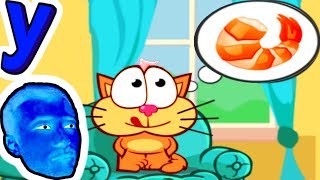 ПРоХоДиМеЦ Кормит Милого КОТЕНКА Вкусными КРЕВЕТКАМИ! #319 ИГРА для ДЕТЕЙ - Cat Japanese Valley