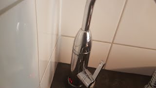 Кран на кухню и на дачу с подогревом холодная и горячая вода установка без отдельного нагревателя