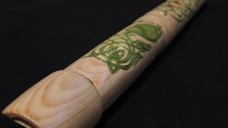 How to make a wooden whistle \ Как сделать деревянный вистл, флейту