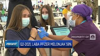 Q2-2021, Laba Pfizer Melonjak 59%