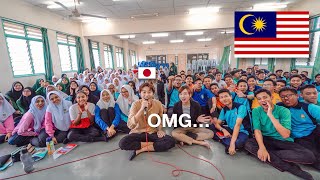 Japanese Visiting Local Malaysian School【OVERWHELMED】