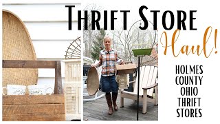 Thrift Store Haul ~ Thrift with me ~ Holmes County Thrift Stores ~ Ohio Thrift Stores
