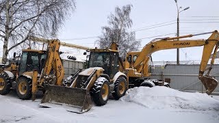 ?Я в Европе?Замена тросика газа на э/погрузчике JCB⚠️Замена крана печки?