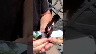 Next Level Solar Lighter! ️ #shorts