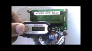 Arduino Oath Token Synchronized with Feitian Oath Token