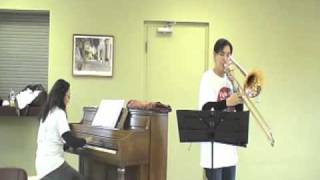 2011-03-26 Trombone Performance by Megumi Kanda