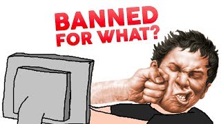 10 Gamers Banned For DUMB Reasons