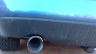 Subaru Tribeca exhaust mod.