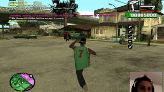 GTA SAMP! #1 (FCB Free mod)+Facecam