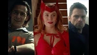 WandaVision,The falcon and the winter soldier and Loki Official Trailer 2020 Marvel TV Series HD