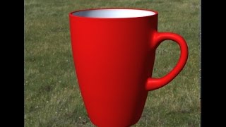 Autodesk Maya 2014 Tutorial Coffee Mug Modeling Texturing