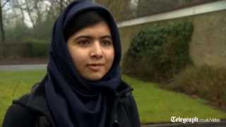 Malala Yousafzai goes back to school