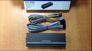 Коротко о усилителе Alpine KTP-445A