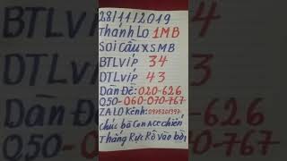 THANH LO DE 1 MB SOI CAU CHUAN XAC 28/11/2019