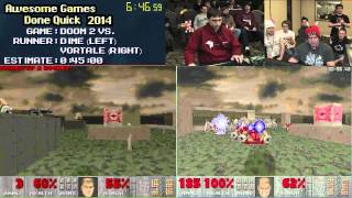 Doom II :: RACE Live (Ultra Violence) (0:39:58) [PC] Dime VS Vortale #AGDQ 2014