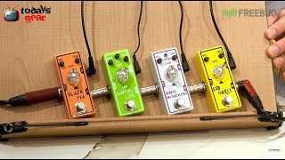 Todaysgear Tone City Overdrive Dry MArtini/Bad Horse/Kaffir Lime/Black Tea