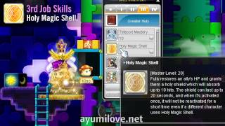 Ayumilove MapleStory Bishop 1st, 2nd, 3rd, 4th Job Skills & Hyper Skills