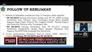Kabar Gembira! Gaji Ke-13 PNS Cair Bulan Agustus 2020