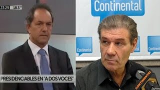 Víctor Hugo Morales sobre Daniel Scioli en TN