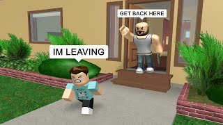 RUNNING AWAY FROM HOME IN ROBLOX