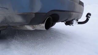 Subaru Outback выхлоп. Резонатор KAKIMOTO BCP318 + Банки Ganador Rapido