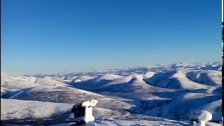 1227 метров над уровнем моря . Колыма Магаданская область