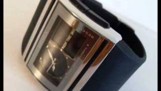 Ohsen Black Chrono Sports Watch