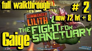 #2. Commander Lilith DLC'19. Borderlands 2. Full walkthrough. Mechromancer.
