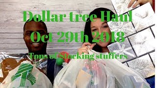 DOLLAR TREE HAUL OCT 29 2018 | READY FOR CHRISTMAS | STOCKING STUFFERS