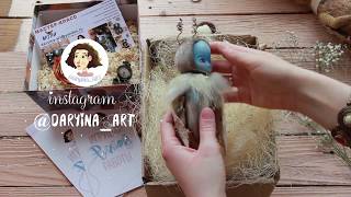 Обзор авторская кукла Мотылек. Дарины Сафоновой